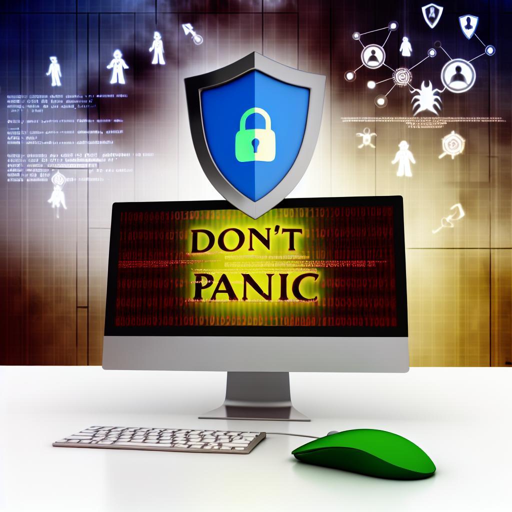 Don’t panic and other tips for staying safe from scareware