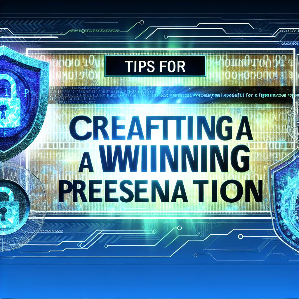 - Tips for Crafting a Winning Presentation for the⁣ SecurityWeek Summit