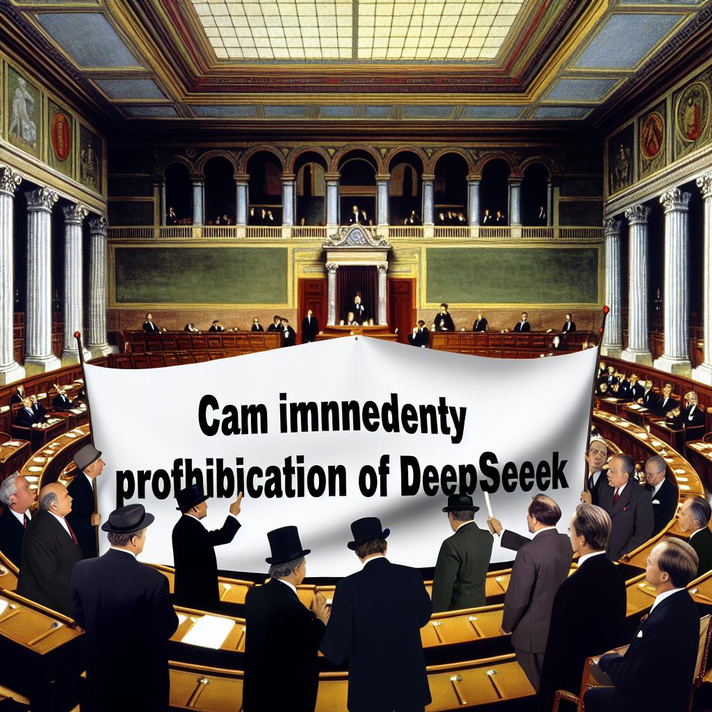 House Lawmakers Call for Immediate Ban on DeepSeek App Usage