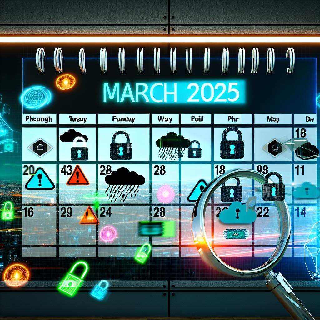 Top Security Threats to Watch​ Out for in ⁢March 2025