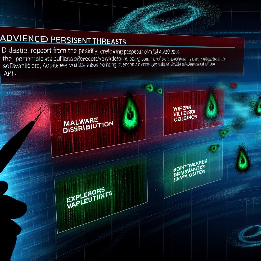 ESET APT Activity Report Q4 2024–Q1 2025: Malware sharing, wipers and exploits