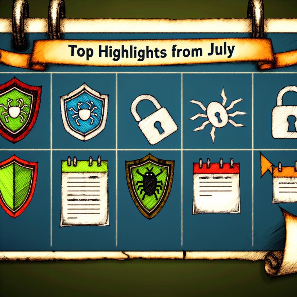 Top Highlights from July patch Tuesday