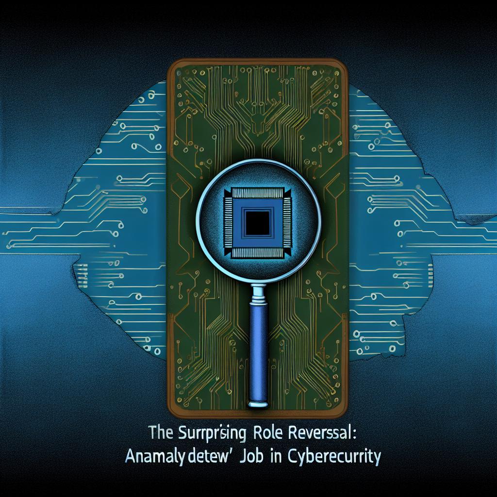 Heading⁢ 2: The‌ Surprising Role Reversal:‌ Anomaly Detection's New ‌Job⁢ in Cybersecurity