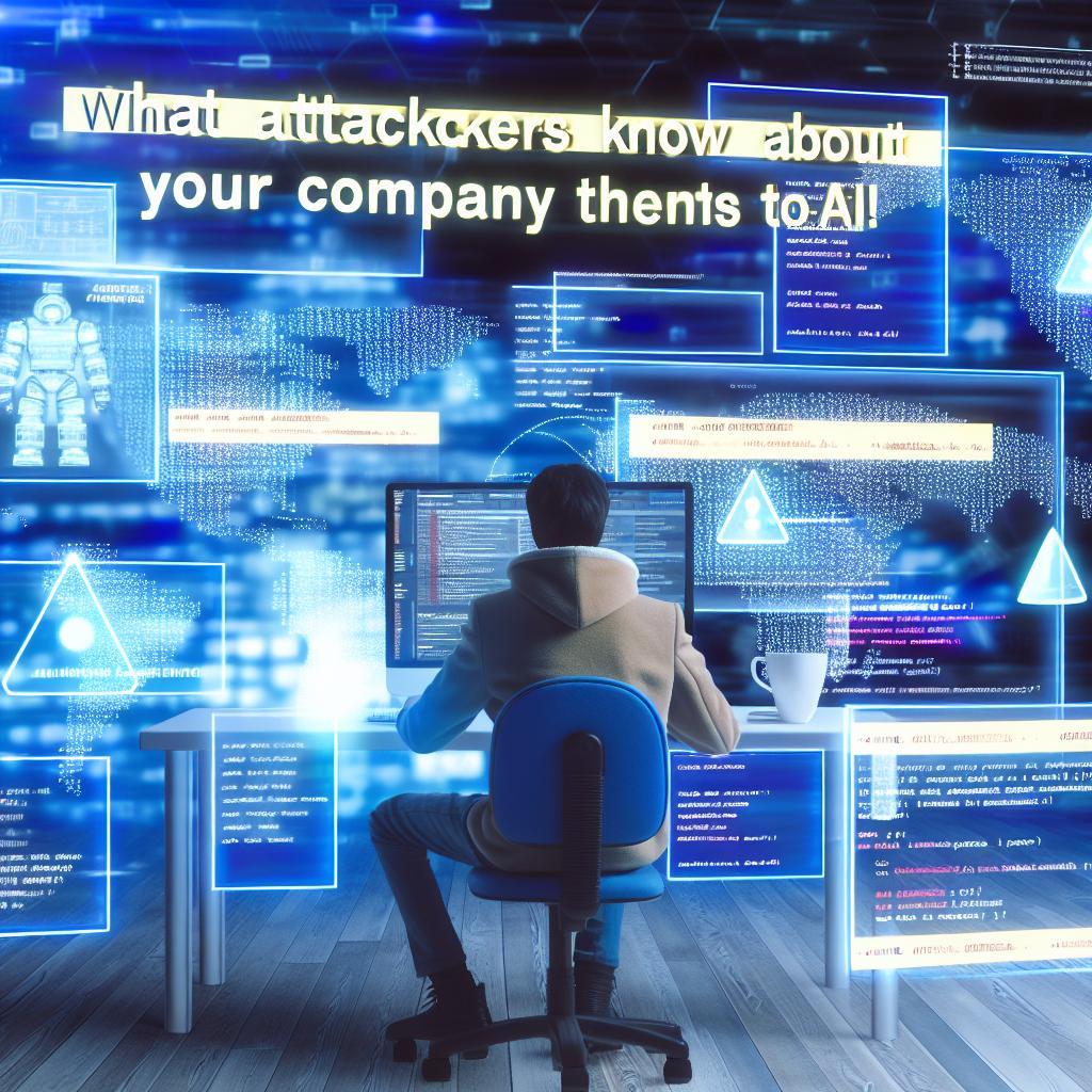 What attackers know about your company thanks to AI