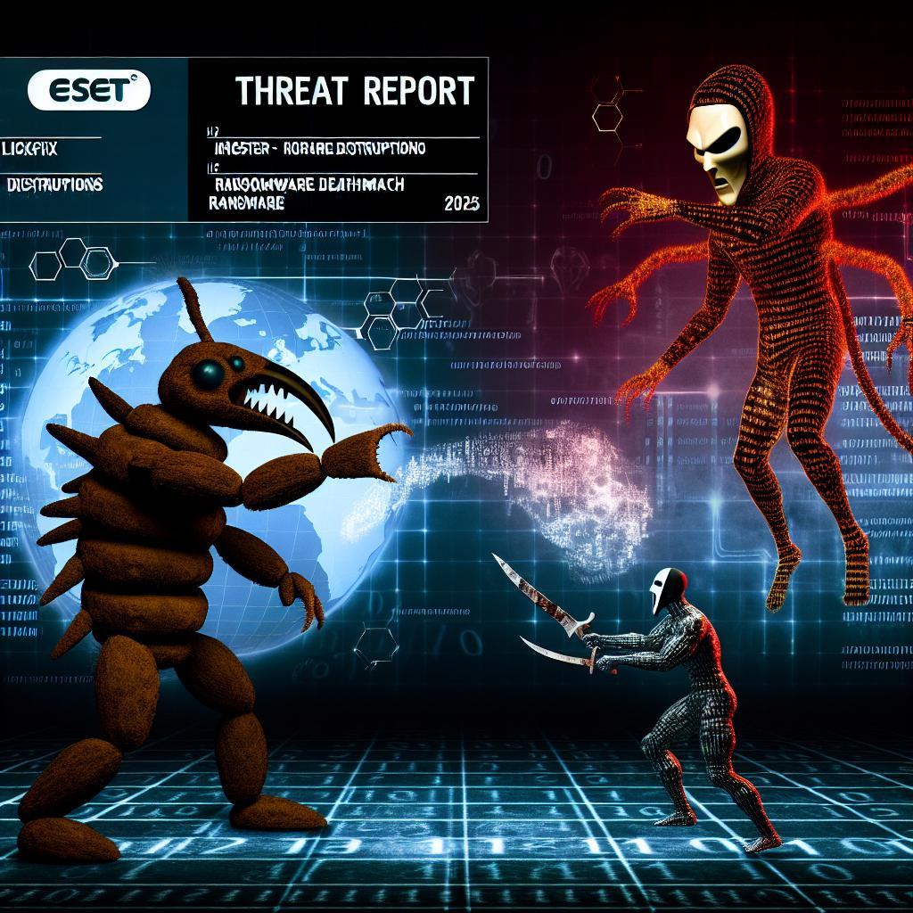 ESET Threat Report H1 2025: ClickFix, infostealer disruptions, and ransomware deathmatch