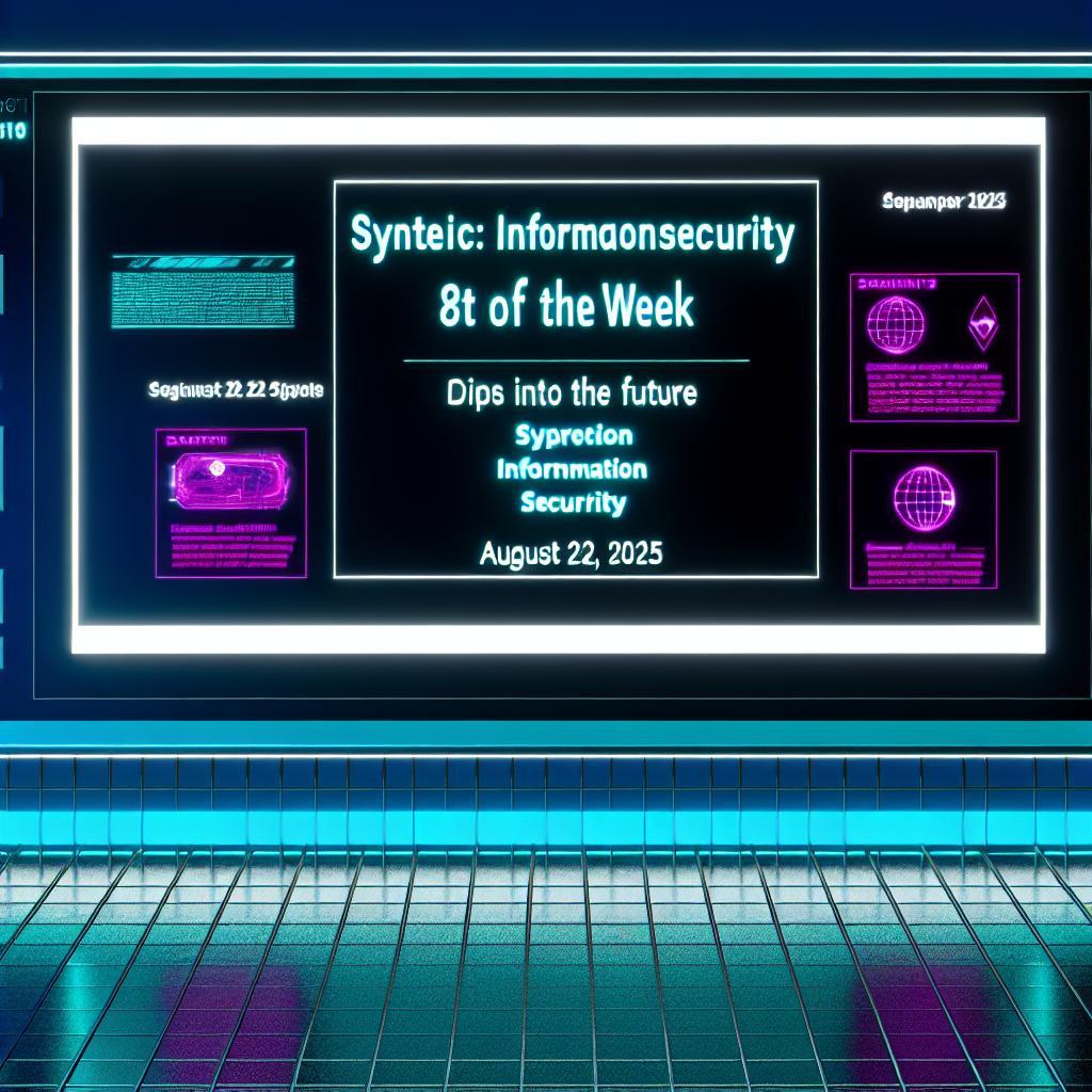 New infosec products of the week: August 22, 2025