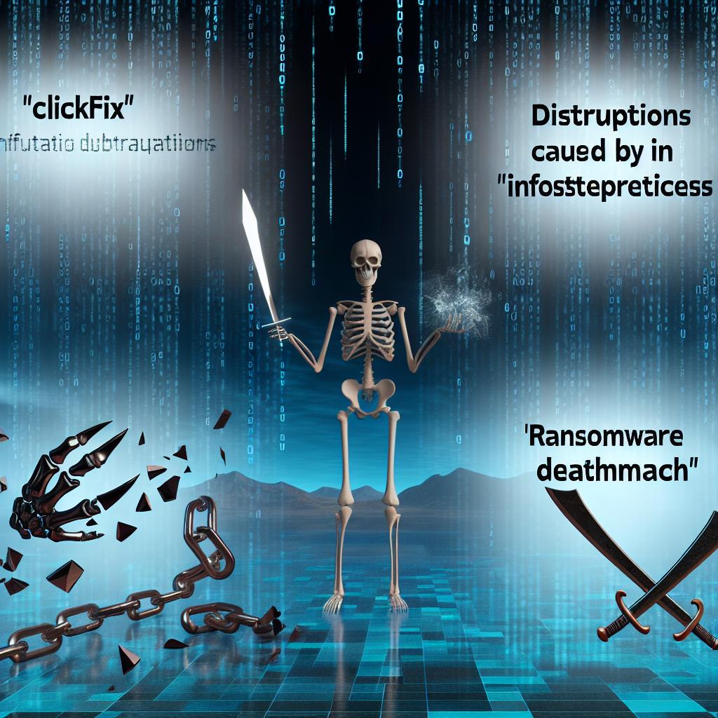 Key‌ Findings from ESET Threat Report H1 2025: ClickFix,⁤ infostealer disruptions,‍ and ransomware deathmatch