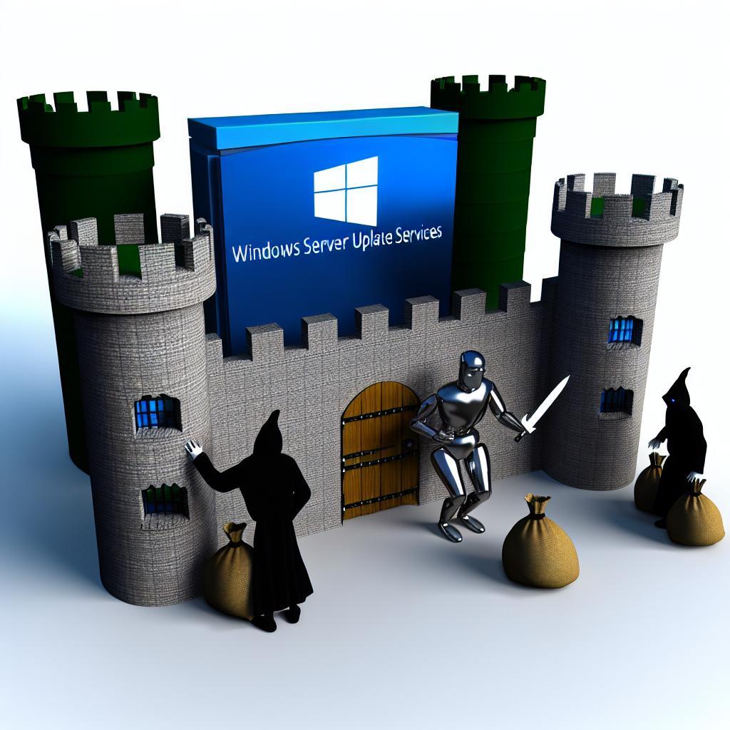 Windows Server Update Services (WSUS) vulnerability abused to harvest sensitive data