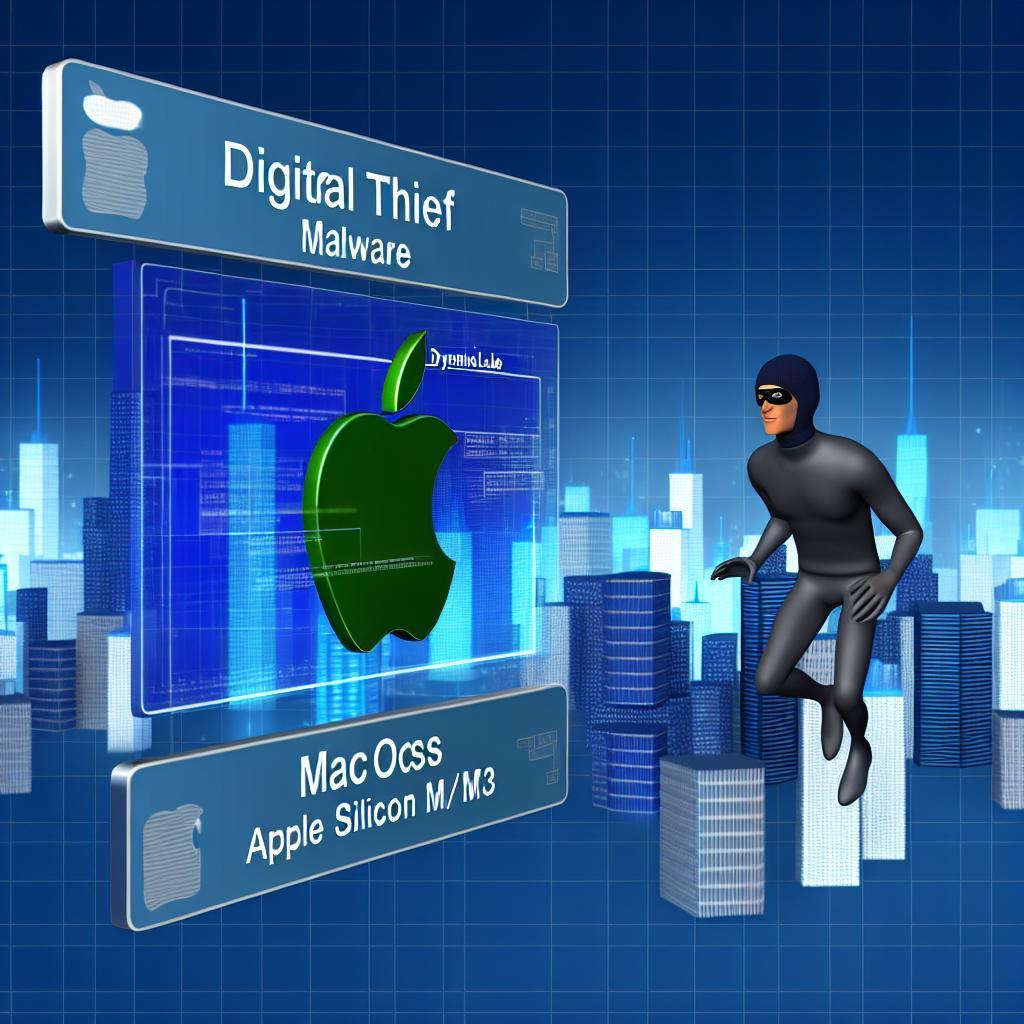 MacOS DigitStealer malware poses as DynamicLake, targets Apple Silicon M2/M3 devices