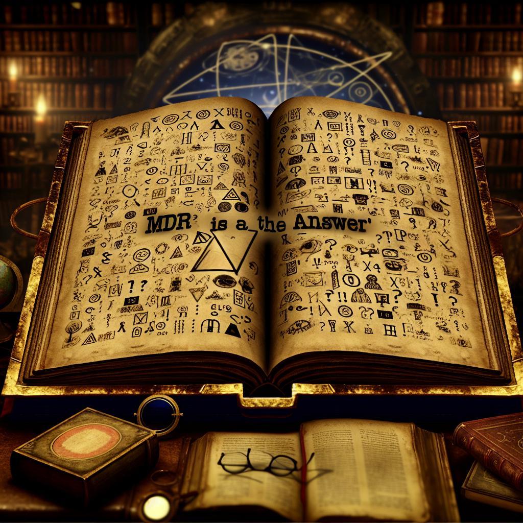 MDR is the answer – now, what’s the question?