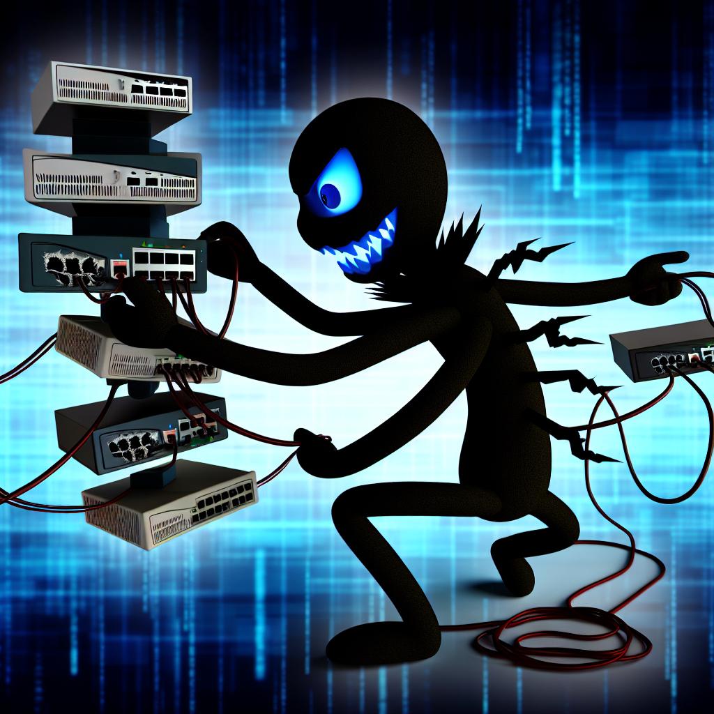 Heading 1: Vulnerabilities exposed by PlushDaemon in network devices