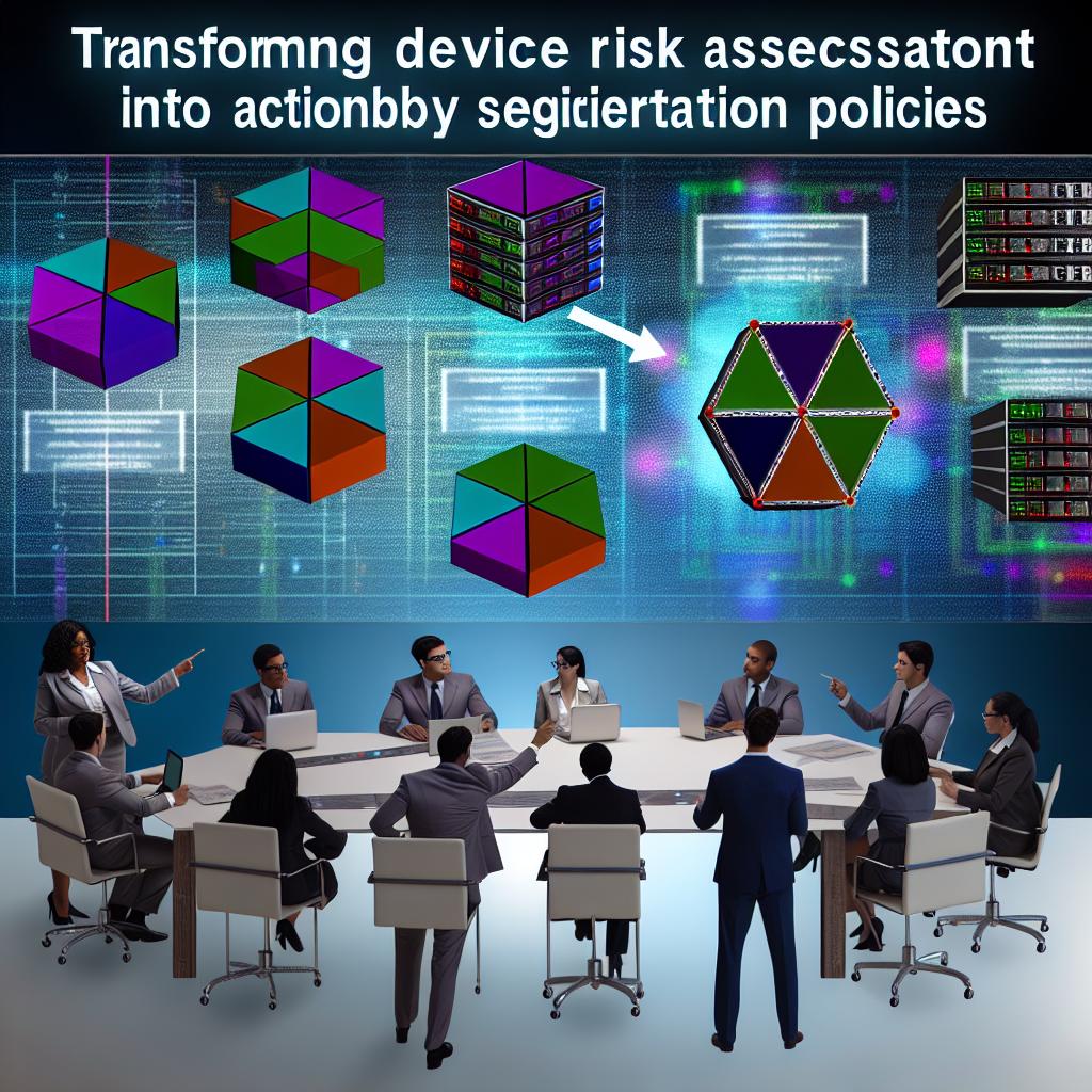 Transforming Device Risk‍ Assessment into actionable Segmentation ‍Policies